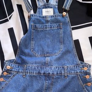Denim Overall Dress